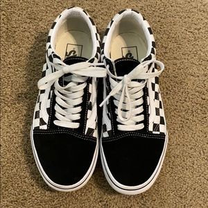 Women’s Platform VANS size 8